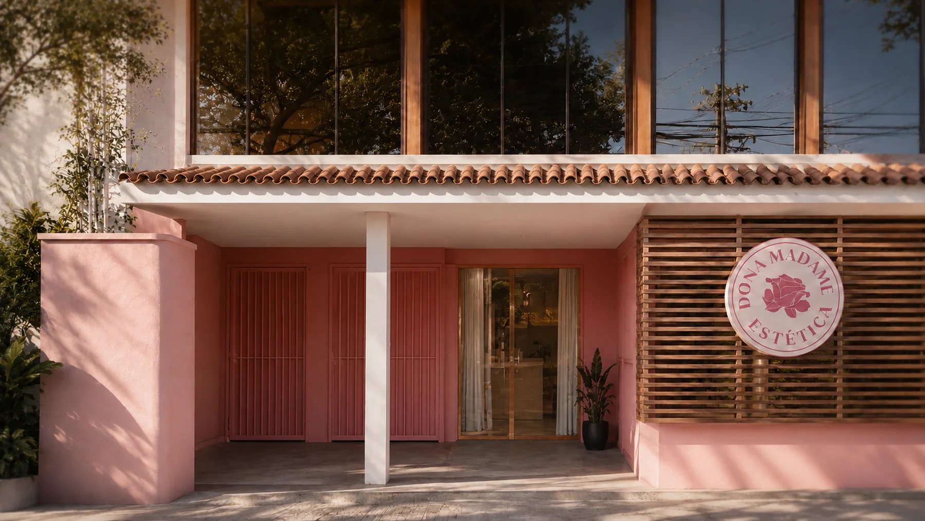 Fachada da clínica Dona Madame